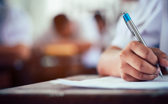 Person taking notes 