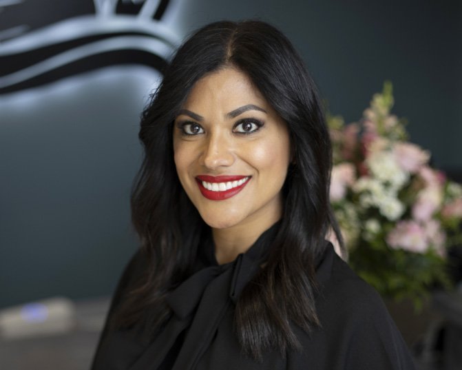 smiling Dr. Sarah Pitarra