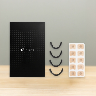Intake nasal strips