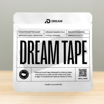 Dream Tape white mouth tape product